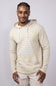 Quiksilver Stripe Slub Hoodie for Men in Golden Haze