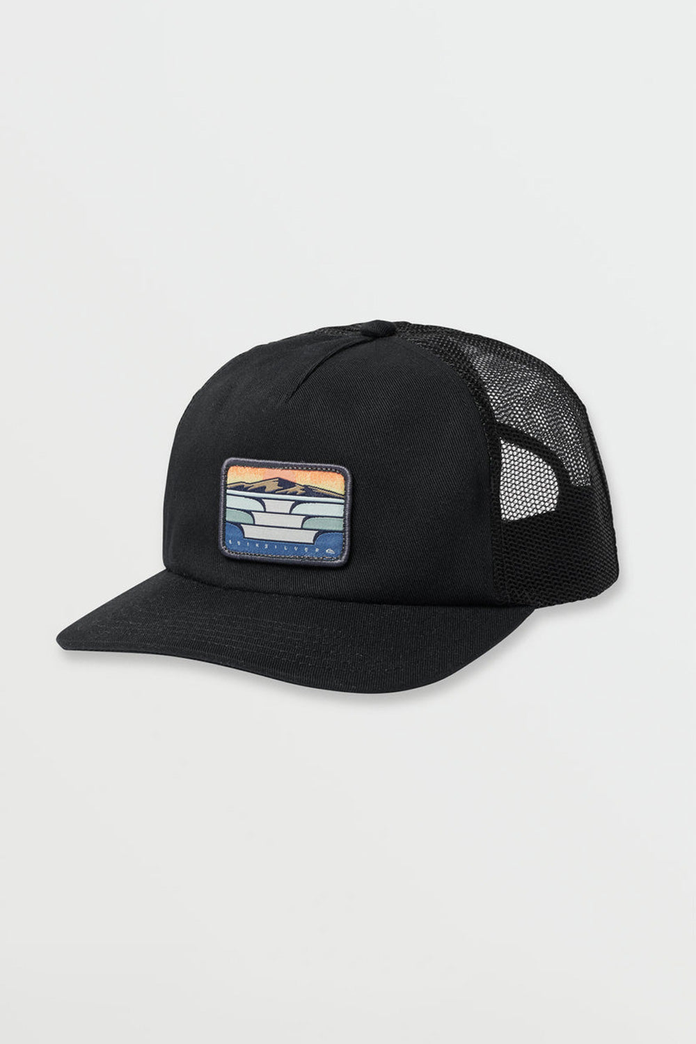 Quiksilver Woodsy Trucker Hat for Men in Black