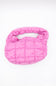 Quilted Puffer Mini Bag for Women in Bubble Gum Pink