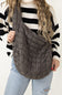 Large Carryall Quilted Puffer Bag for Women in Olive