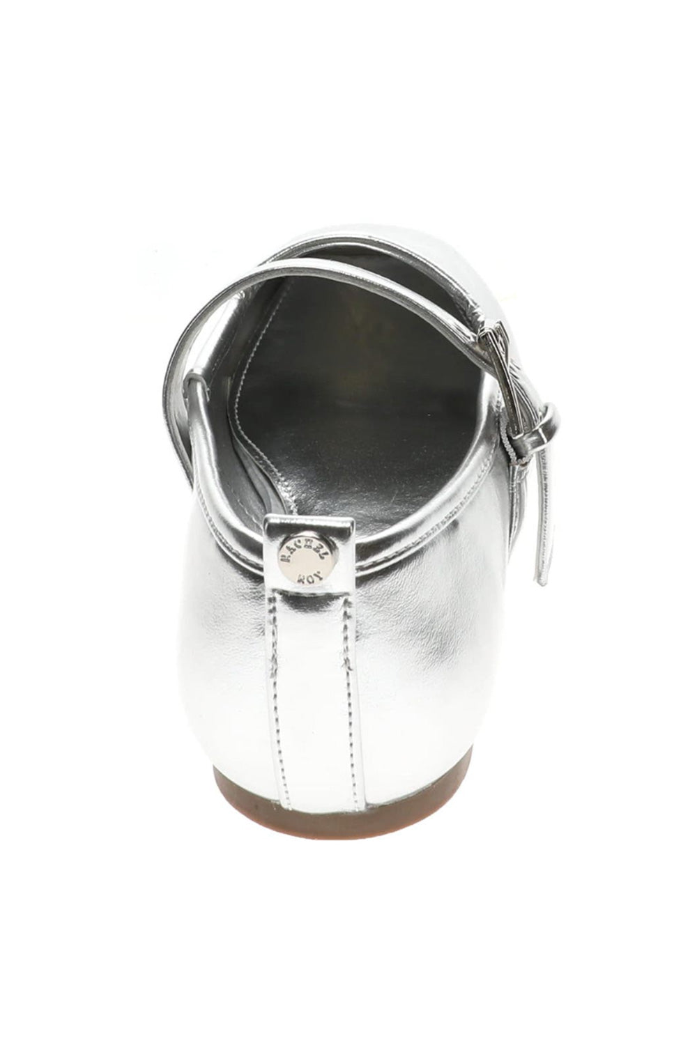 Rachel Roy Razzle Buckle Flats for Women in Silver