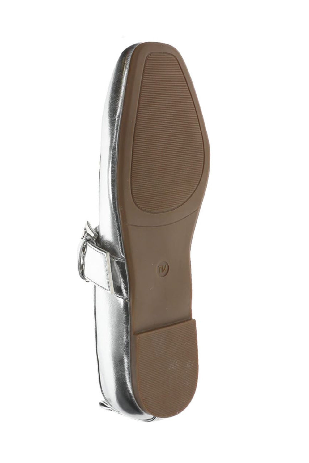 Rachel Roy Razzle Buckle Flats for Women in Silver