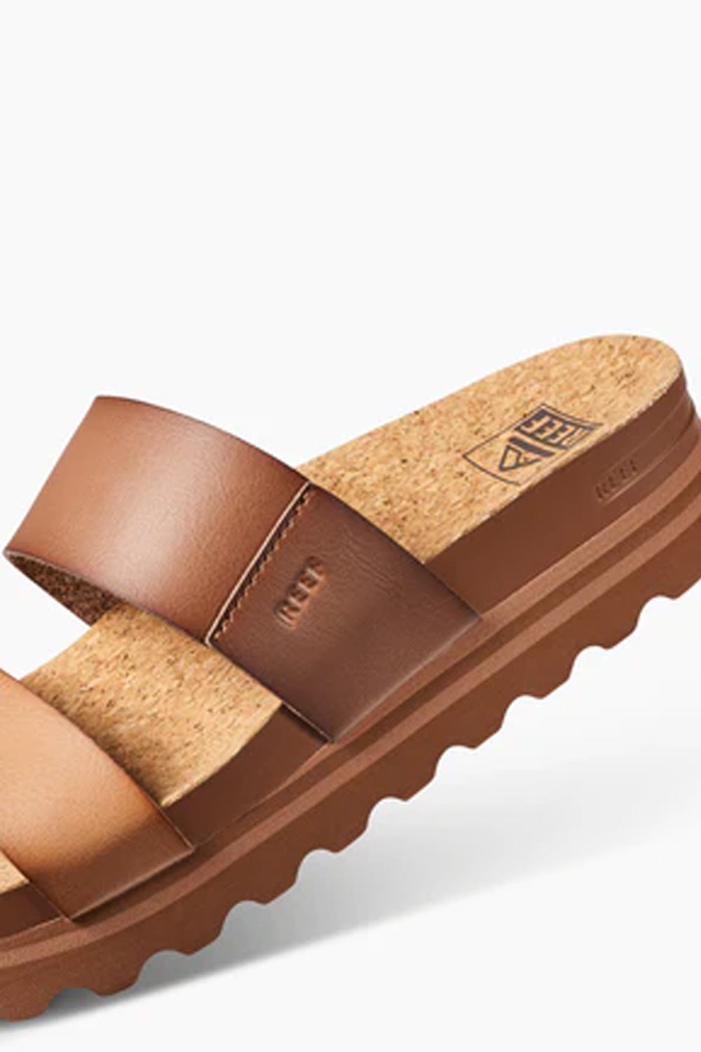 Reef Shoes Cushion Vista High Sandals for Women in Espresso Duo
