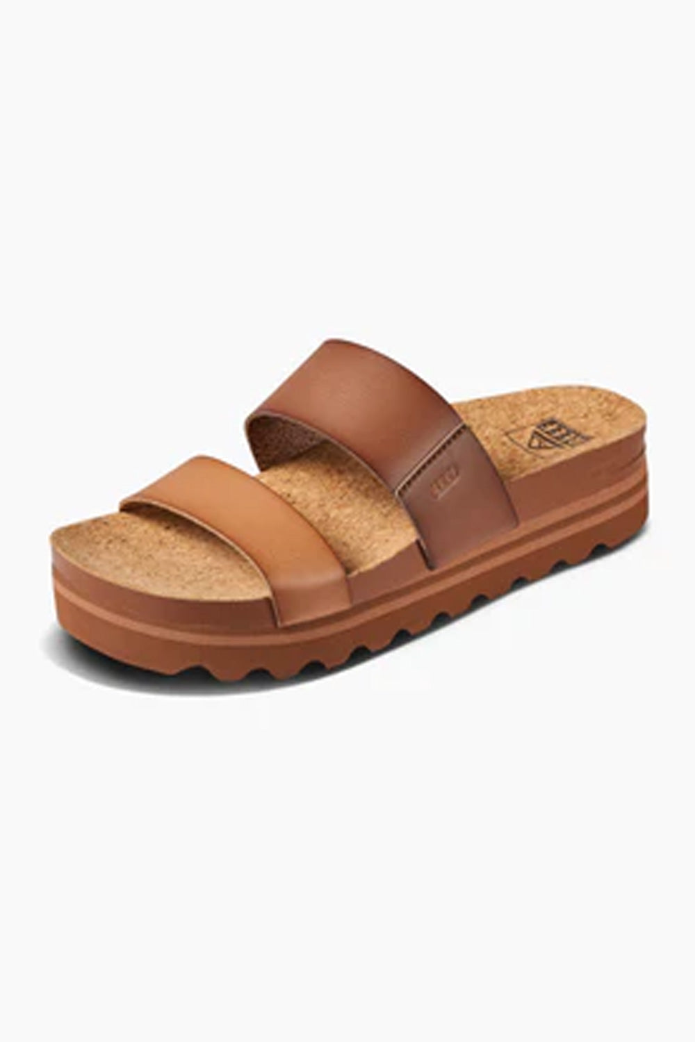 Reef Shoes Cushion Vista High Sandals for Women in Espresso Duo
