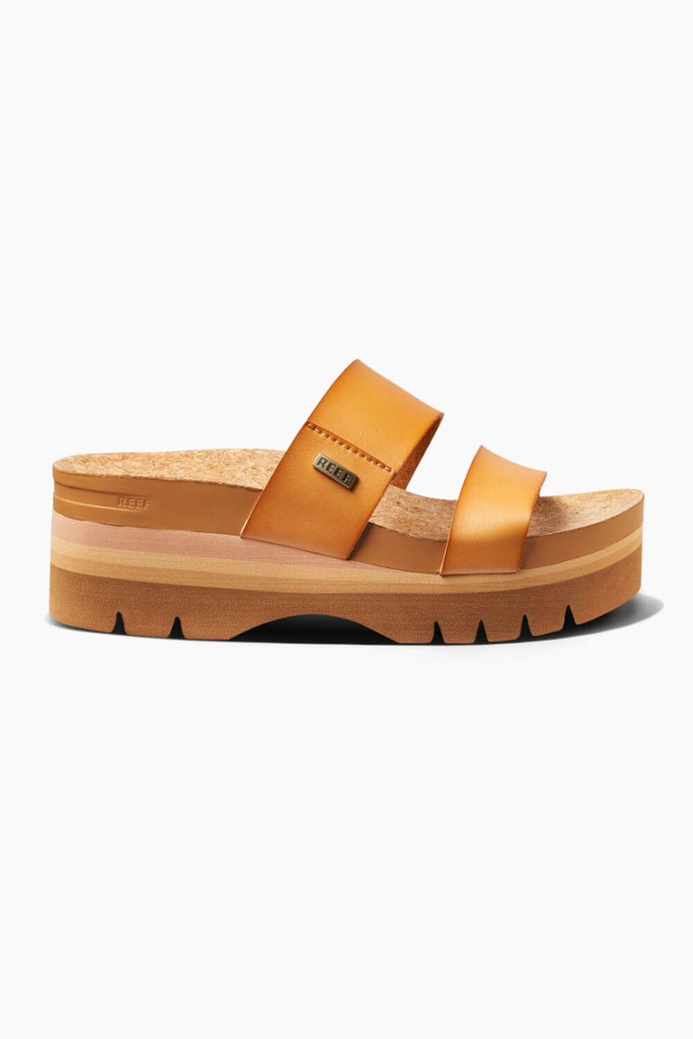Reef Shoes Cushion Vista Higher Sandals for Women in Natural