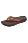 Reef Cushion Cloud Flip Flops for Women in Espresso