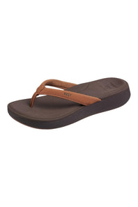 Reef Cushion Cloud Flip Flops for Women in Espresso