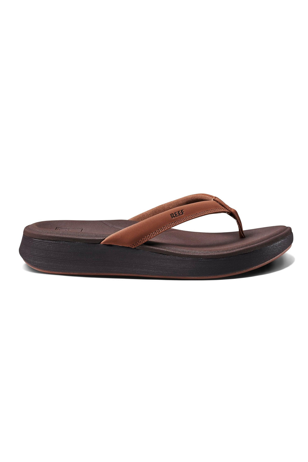 Reef Cushion Cloud Flip Flops for Women in Espresso