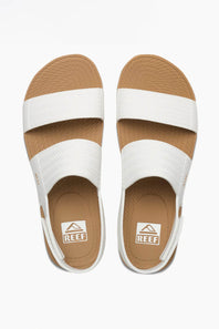 Reef Shoes Water Visa Sandals for Women in White