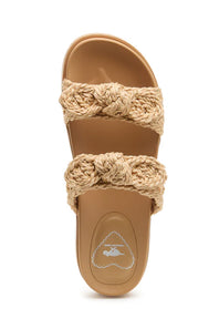 Rocket Dog Silas Raffia Slide for Women in Natural