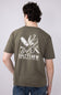 Salty Crew Pocket Knife T-Shirt for Men in Dusty Olive
