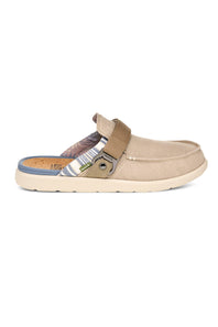Sanuk Happy Hour Lite Resort Mule for Men in Taupe
