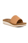 Sanuk Highland Slides for Women in Tan