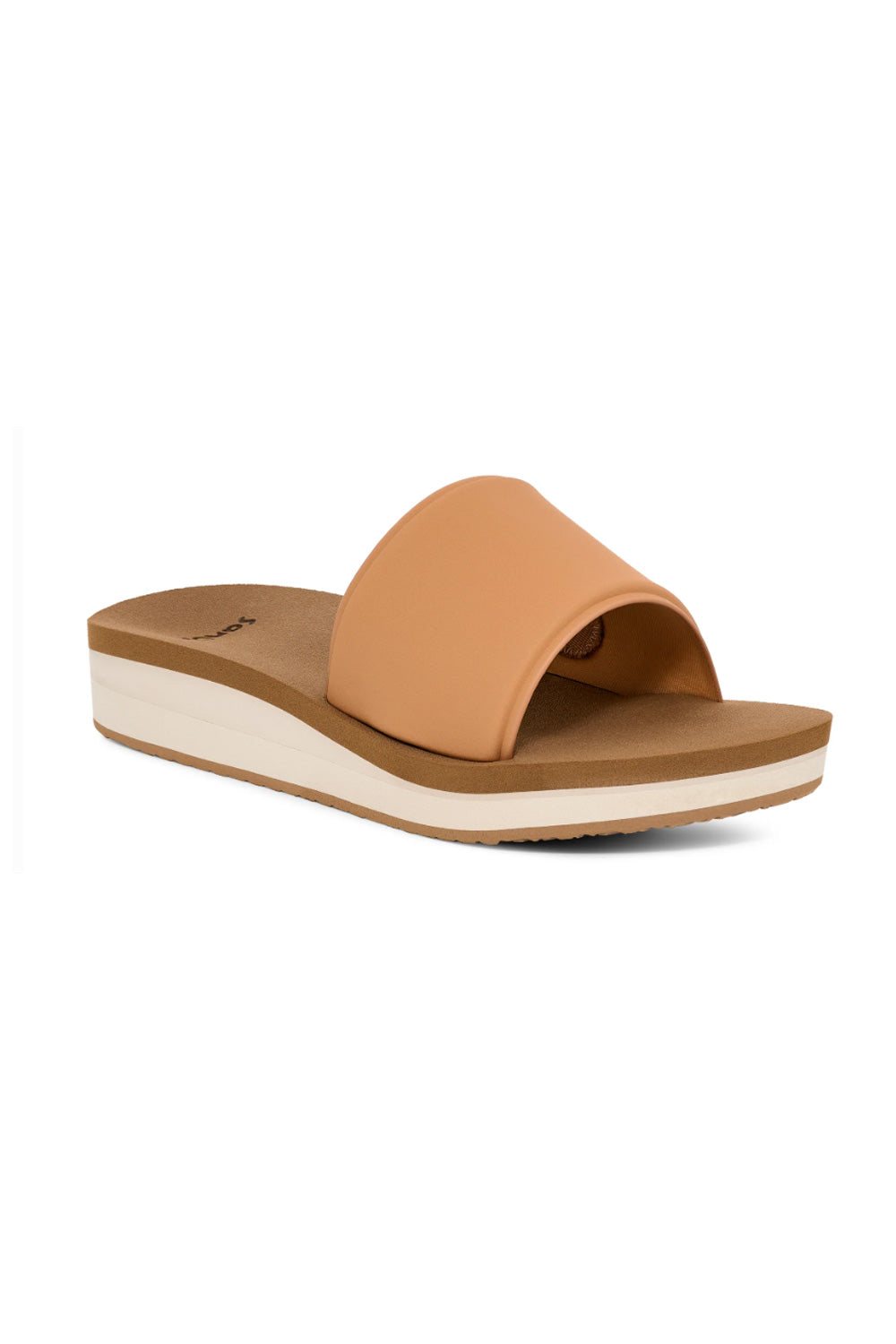 Sanuk Highland Slides for Women in Tan