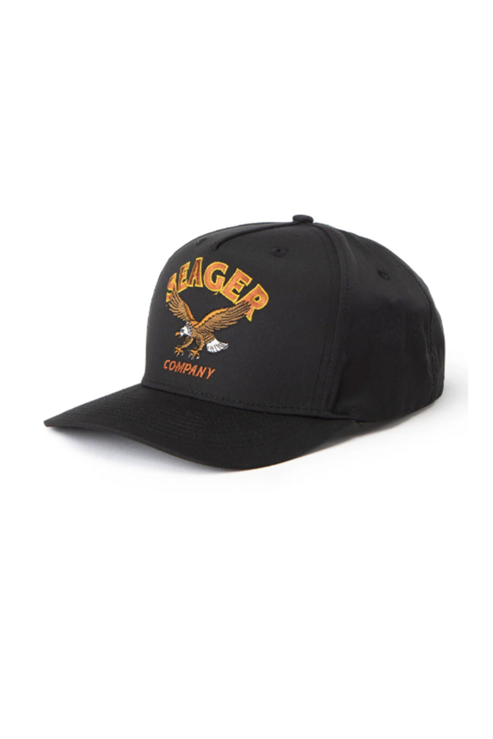 Seager Bradley Snapback Hat for Men in Black