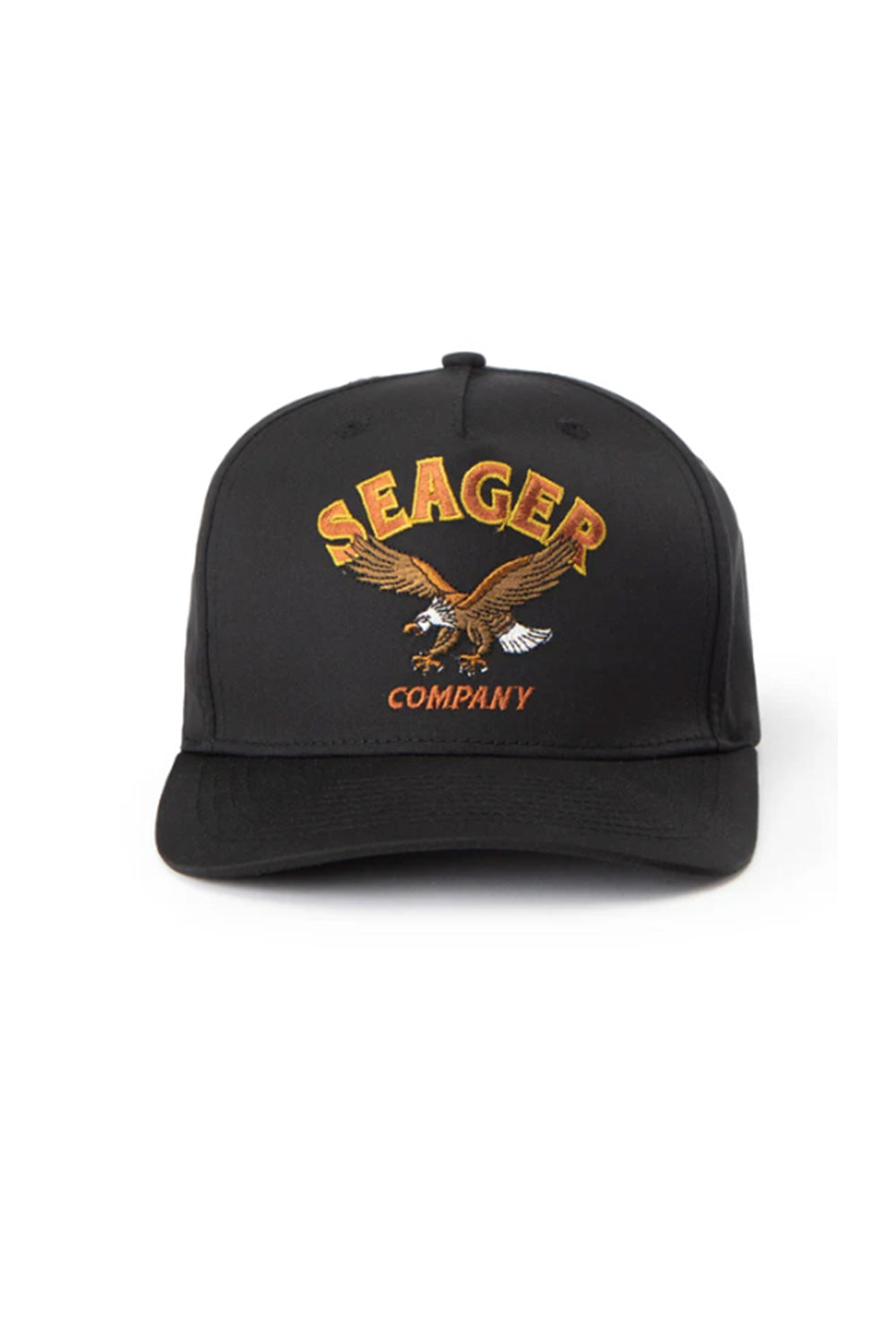 Seager Bradley Snapback Hat for Men in Black