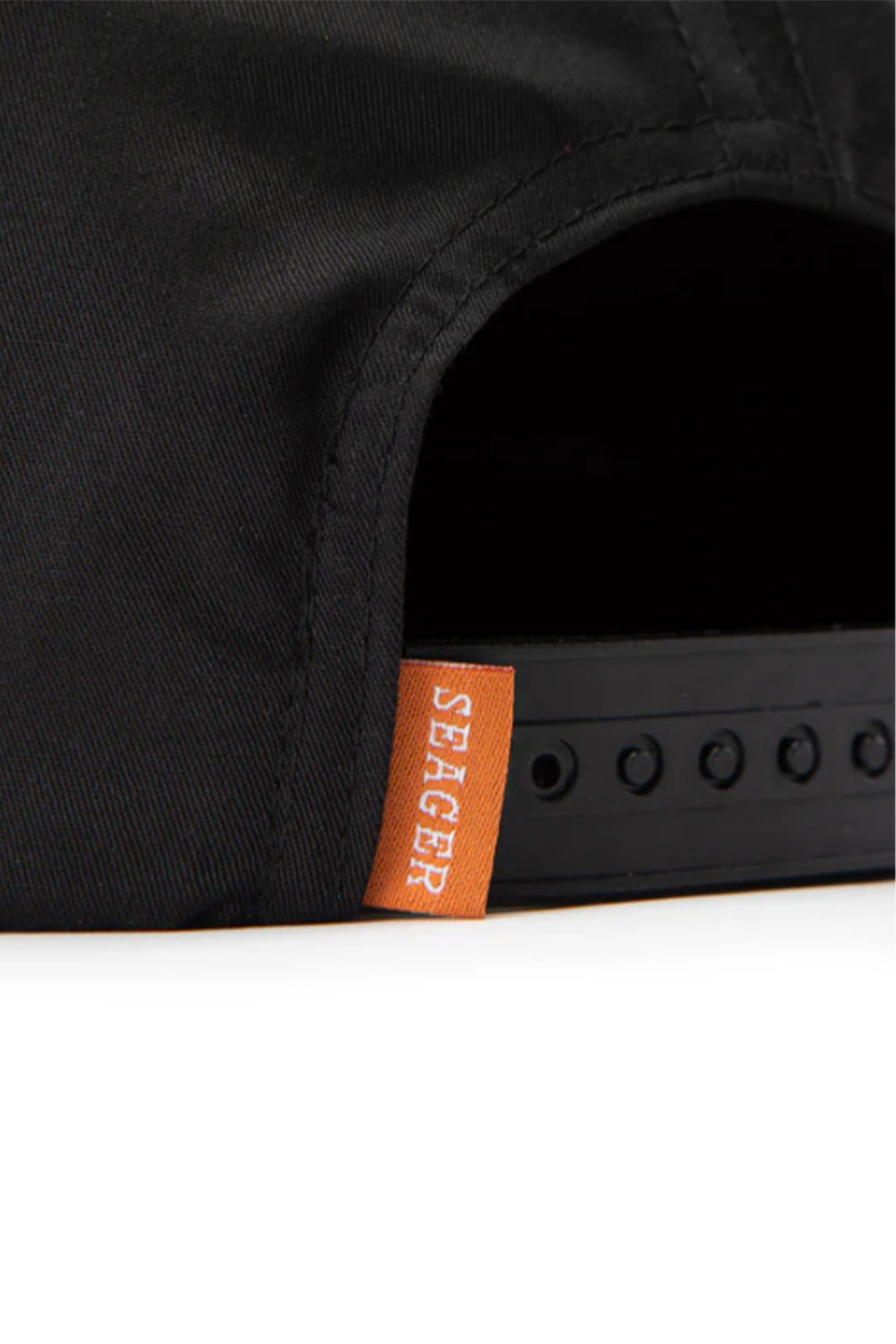 Seager Bradley Snapback Hat for Men in Black