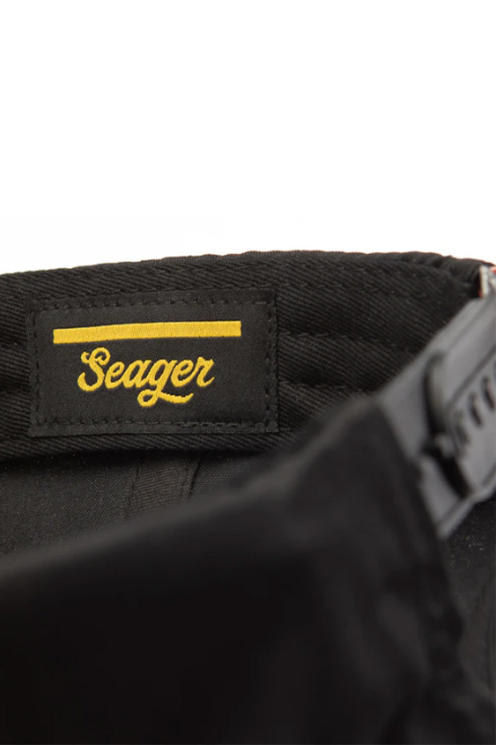 Seager Bradley Snapback Hat for Men in Black