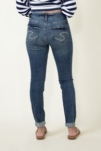 Silver Jeans Suki Skinny Distressed Jeans for Women