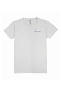 Mens Simply Southern Shirts Bass T-Shirt for Men in Grey