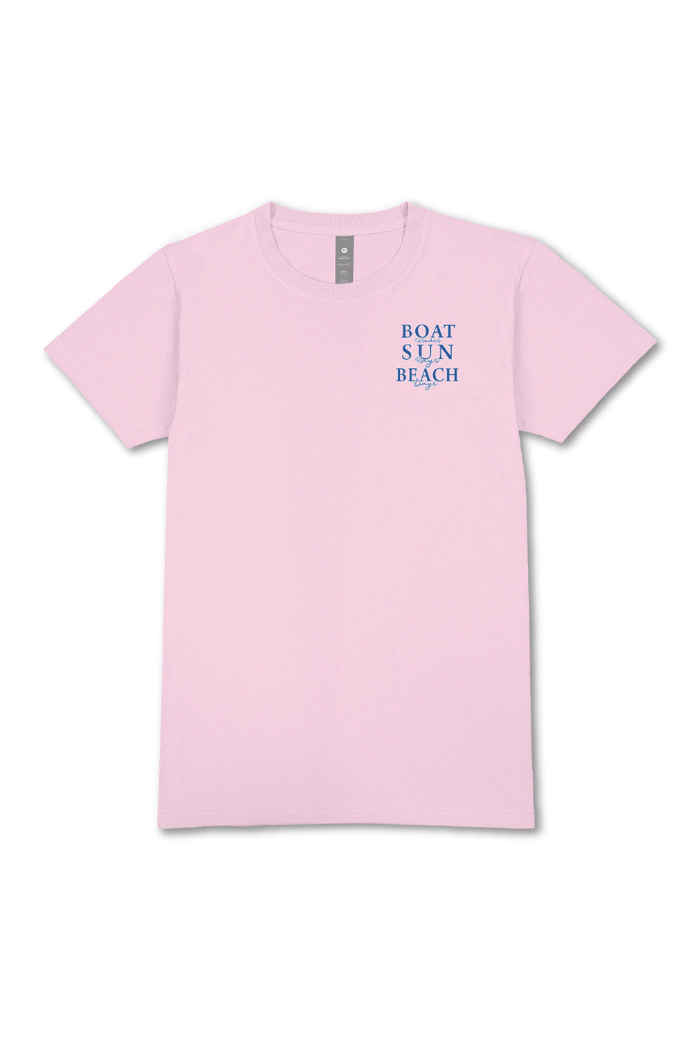Simply Southern Plus Size Beach Days T-Shirt for Women in Light Pink