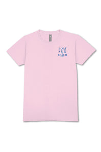 Simply Southern Beach Days T-Shirt for Women in Light Pink