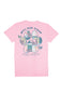 Simply Southern Plus Size Womens Best Friend T-Shirt for Women in Pink