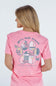 Simply Southern Womens T-Shirt Best Friend T-Shirt for Women in Pink