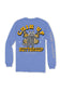 Simply Southern Plus Size Chin Up Butter Cup T-Shirt for Women in Vista Blue