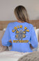 Simply Southern Chin Up Butter Cup T-Shirt for Women in Vista Blue