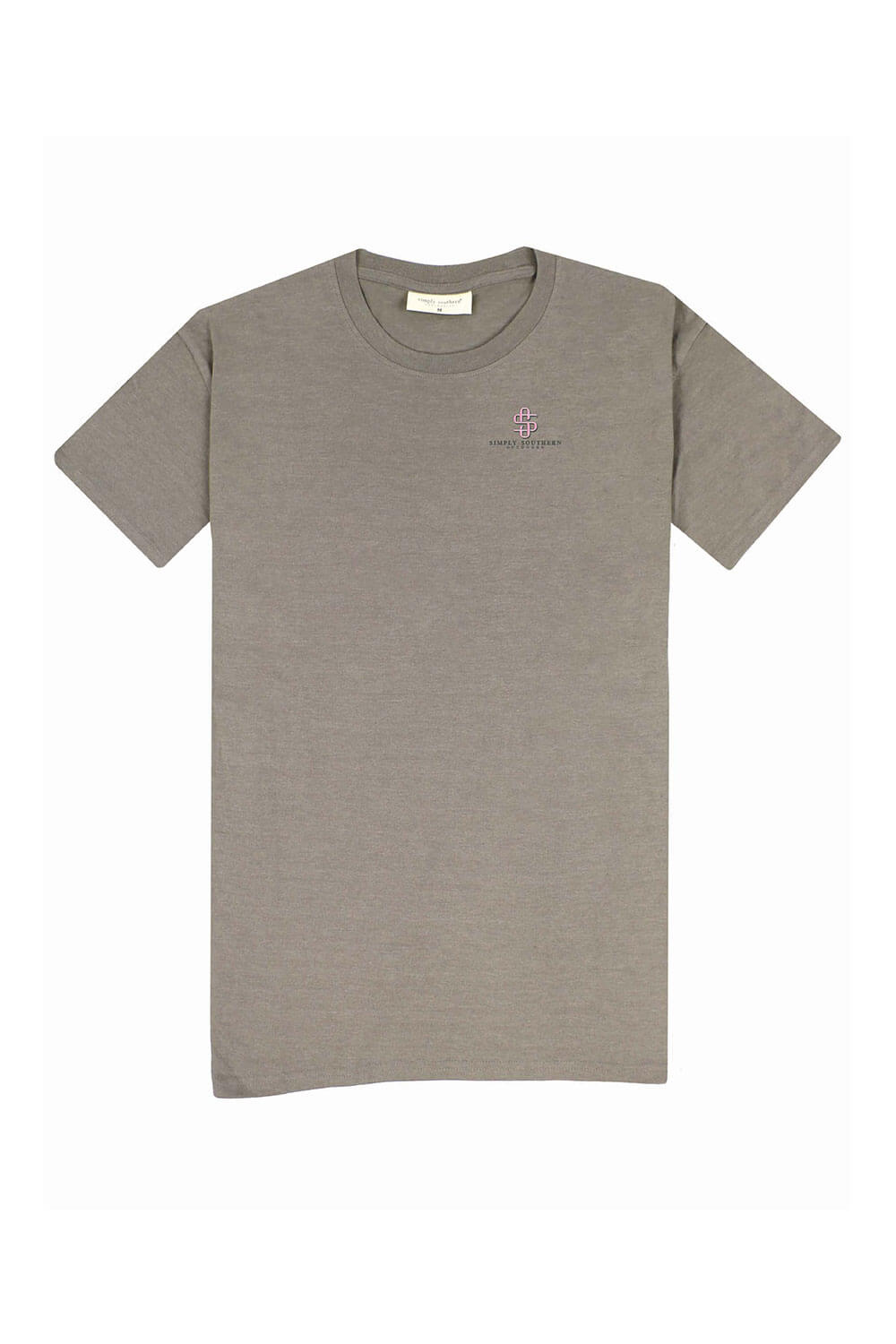 Simply Southern Youth Deer Bow T-Shirt for Women in Brown