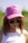 Simply Southern Embroidered Howdy Hat for Women in Pink