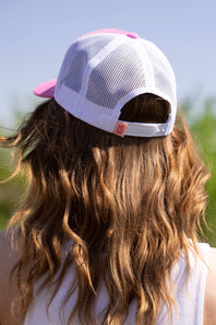Simply Southern Embroidered Howdy Hat for Women in Pink