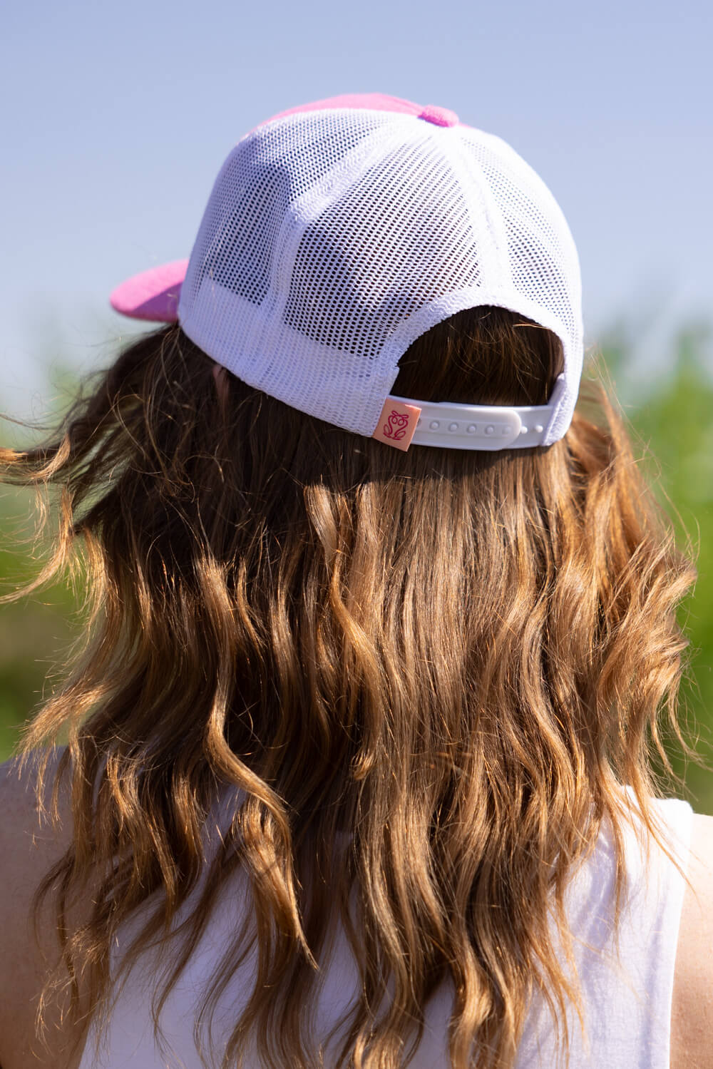 Simply Southern Embroidered Howdy Hat for Women in Pink