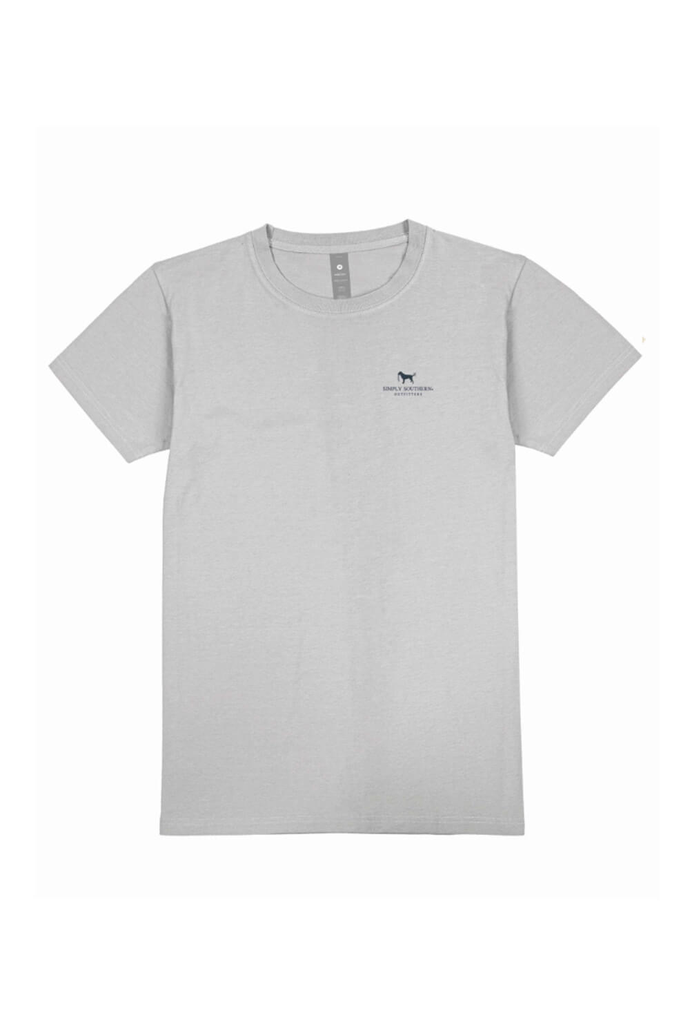 Simply Southern Mens Shirts USA Flamingo T-Shirt for Men in Grey