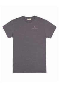 Simply Southern Womens Plus Size Four Legged T-shirt for Women in Iron Heather Grey