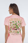 Simply Southern Frog Love Yourself T-Shirt for Women in Peach
