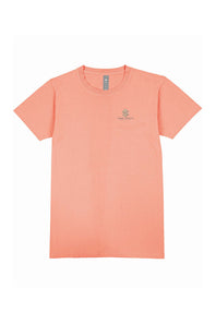 Simply Southern Frog Love Yourself T-Shirt for Women in Peach