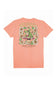 Simply Southern Youth Frog Love Yourself T-Shirt for Girls in Peach