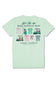 Simply Southern Plus Size Golf Country T-Shirt for Women in Mint