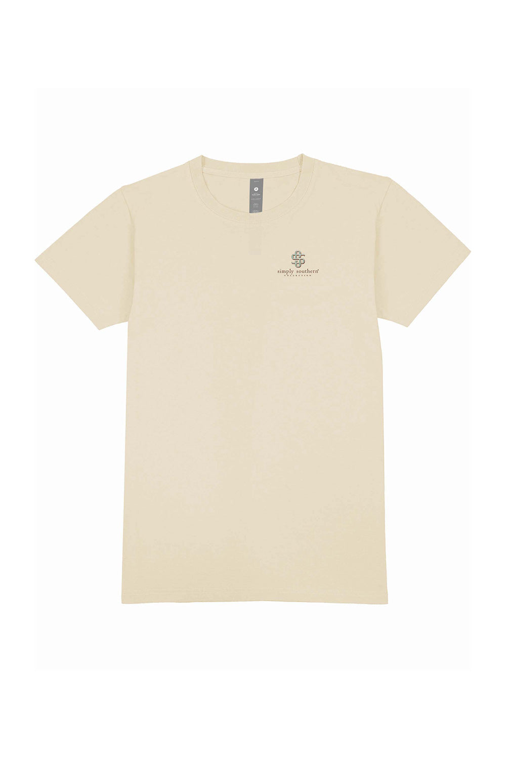 Simply Southern Good Energy T-Shirt for Women in Off White