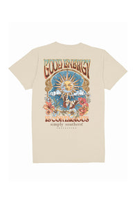 Simply Southern Good Energy T-Shirt for Women in Off White