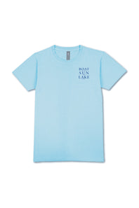 Simply Southern Plus Size Lake Days T-Shirt for Women in Sky Blue