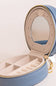 Simply Southern Round Jewelry Box Case in Blue