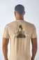 Simply Southern Men's Shirts Mallard Duck T-Shirt for Men in Khaki