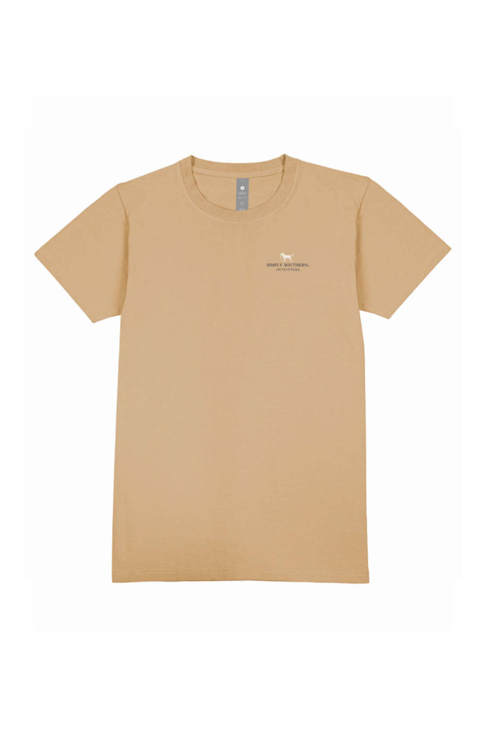 Simply Southern Men's ‘Merican Dude Camo T-Shirt for Men in Khaki