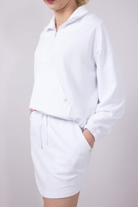Womens Simply Southern Modal Knit Athletic Skort for Women in White