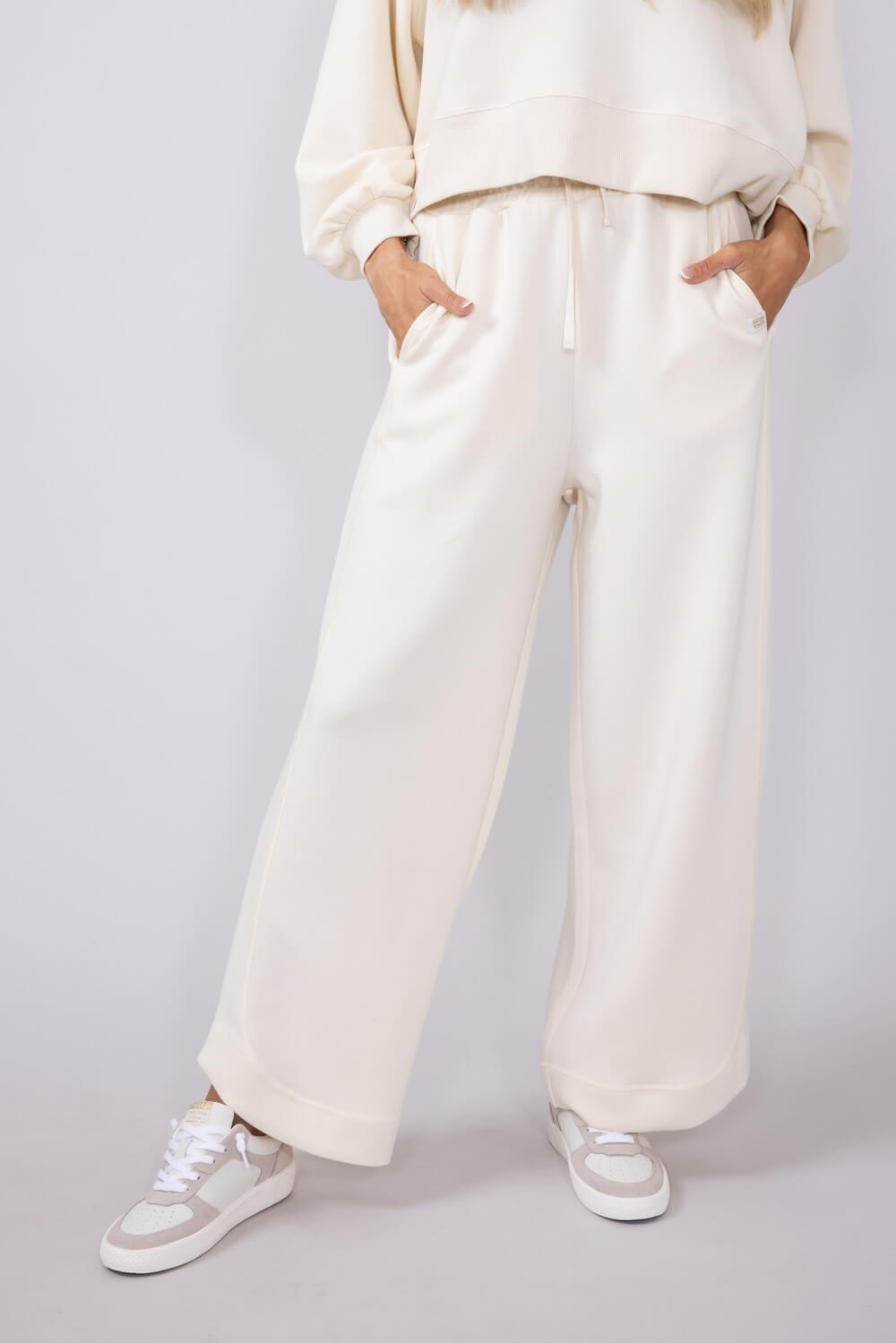 womens Simply Southern Clothing Modal Sloan Pant for Women in Off White