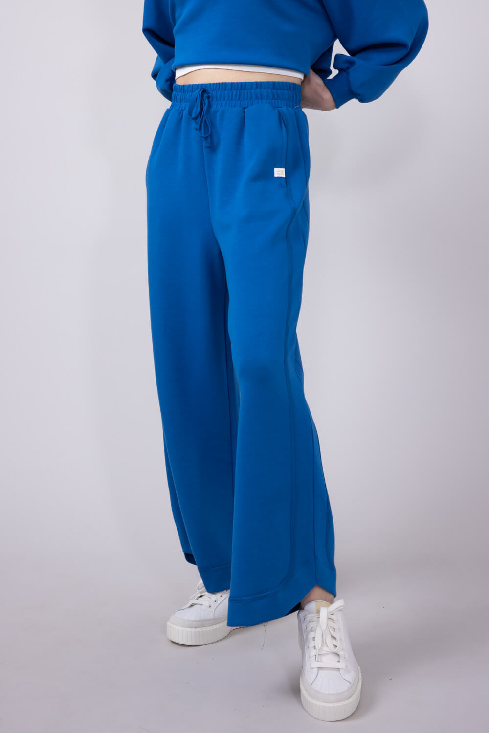 Womens Simply Southern Modal Knit Sloan Pants for Women in Royal Blue