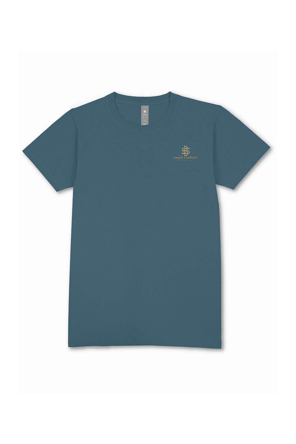 Simply Southern Plus Size Faith Can Move Mountains T-Shirt for Women in Comet